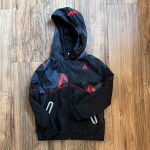 Reebok Windbreaker Jacket Boys Size 8 Medium